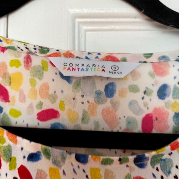 Compañia Fantastica Watercolour Top - Picture 2 of 3